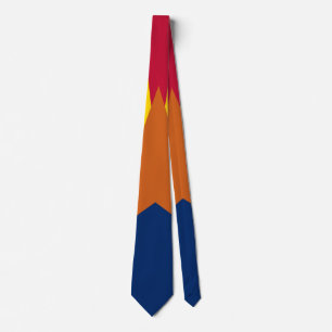  State of Arizona Flag Tie