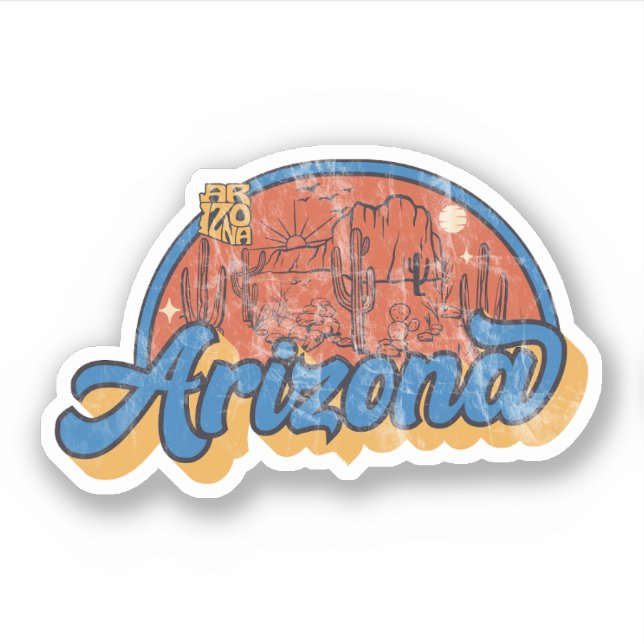 State of Arizona Sticker (Front)