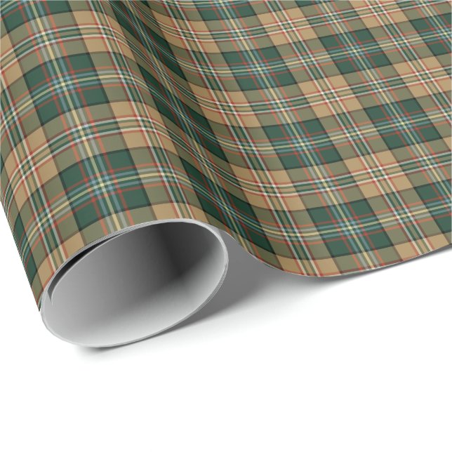 State of Arizona Tartan Wrapping Paper (Roll Corner)