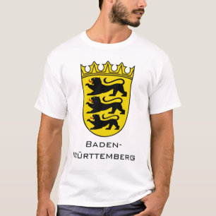 State of Baden-Württemberg Grand Coat of Arms Art T-Shirt