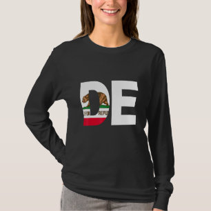 State of California Flag Delaware DE Cities and St T-Shirt