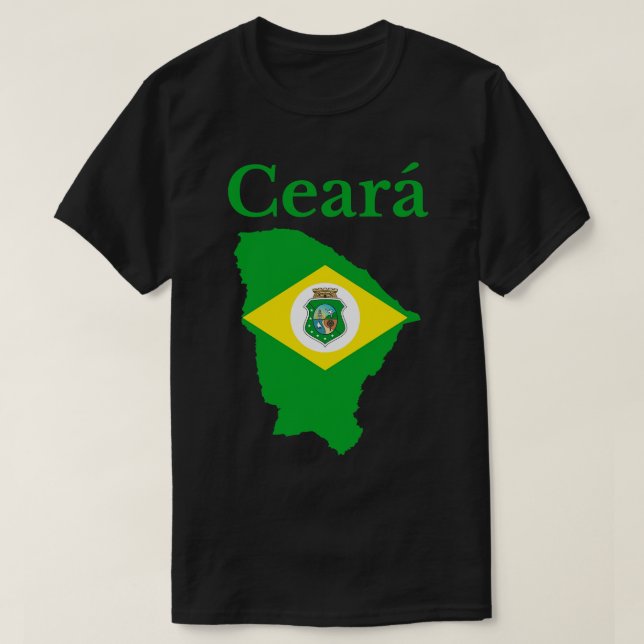 State of Ceara Design Brazil T-Shirt (Design Front)