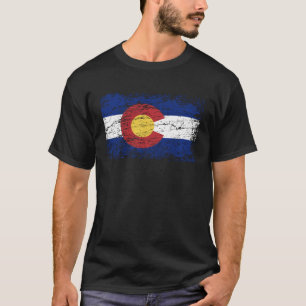 State of Colorado flag CO The Centennial State u T-Shirt