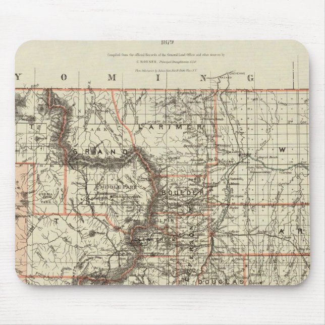 State of Colorado Mouse Pad (Front)