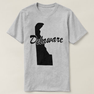 State Of Delaware Shape T-shirt