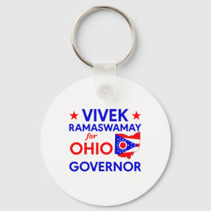 State Of Excellence Vivek Ramaswamy For Ohio Gover Keychain