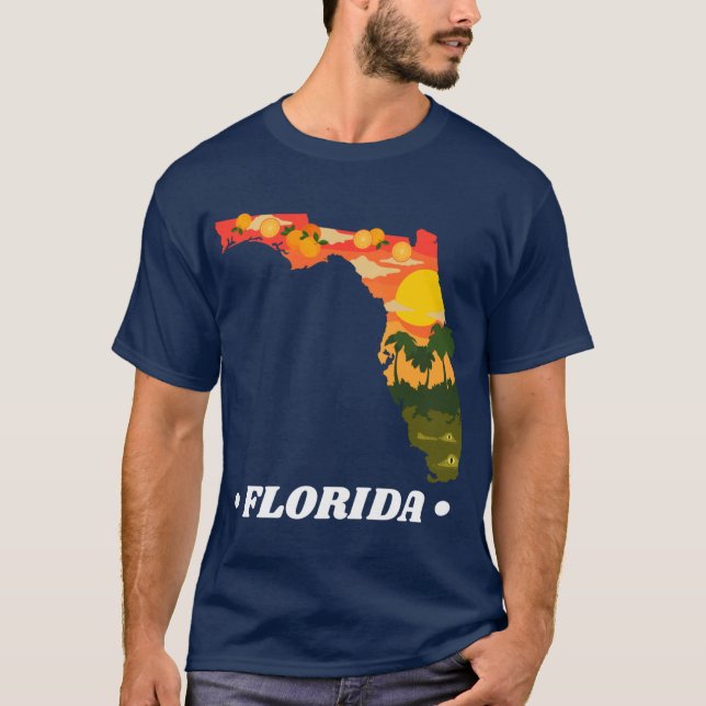 State of Florida Oversized T-Shirt (Front)