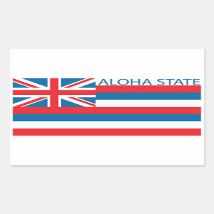 State of Hawaii flag Sticker