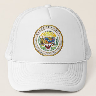 State of Hawaii Great seal Trucker Hat