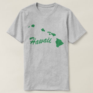 State Of Hawaii Shape T-shirt