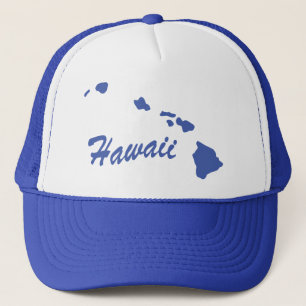 State Of Hawaii Shape Trucker Hat