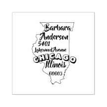 STATE OF ILLINOIS LINCOLN RETURN ADDRESS CHICAGO
