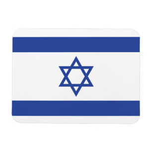 State of Israel Flag, Star of David Judaism Jewish Magnet