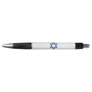 State of Israel Flag, Star of David Judaism Jewish Pen