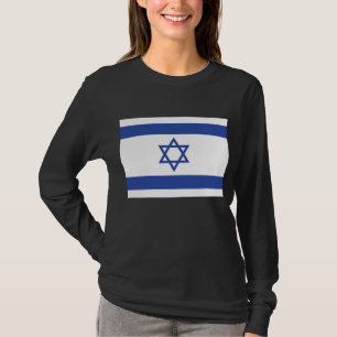 State of Israel Flag, Star of David Judaism Jewish T-Shirt