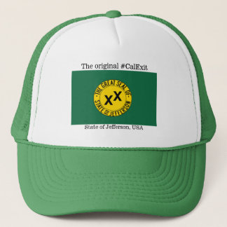 State of Jefferson flag Trucker Hat
