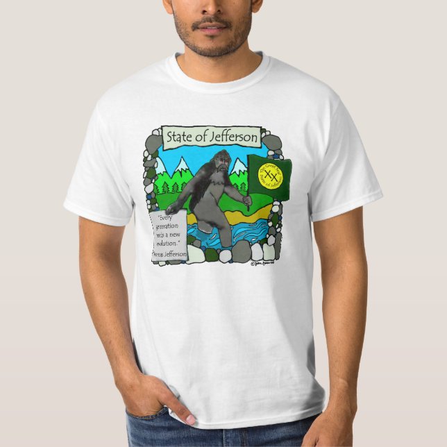 State of Jefferson T-Shirt (Front)