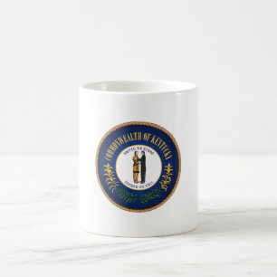State of Kentucky Flag Seal Coffee Mug
