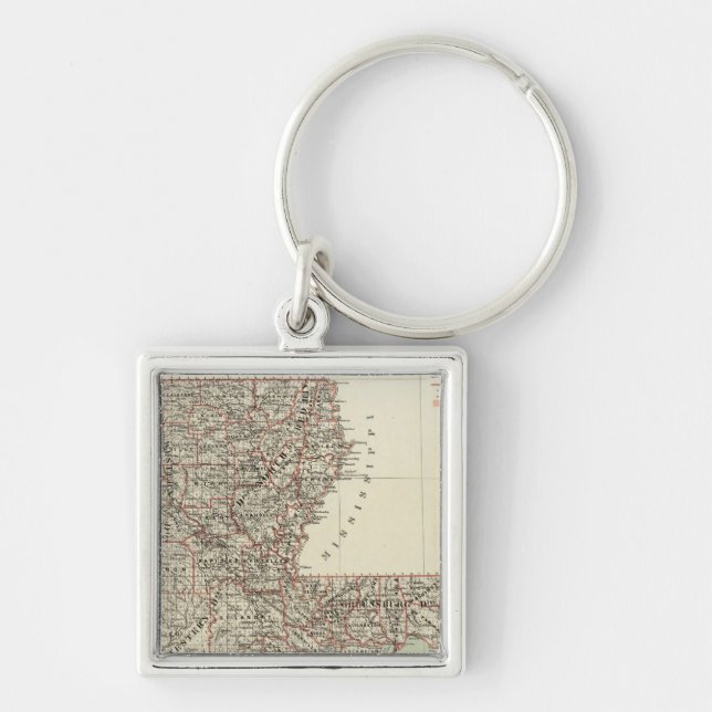 State of Louisiana Keychain (Front)