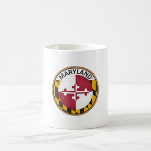State of Maryland Flag Seal Coffee Mug