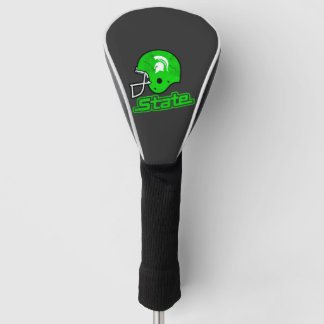 State of Michigan Green White Golf Head Cover