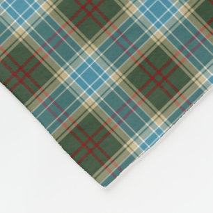 State of Michigan Tartan Fleece Blanket