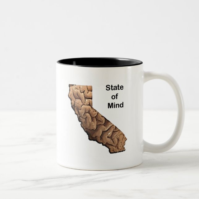 State of Mind: California Two-Tone Coffee Mug (Right)