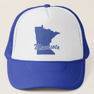 State Of Minnesota Shape Trucker Hat