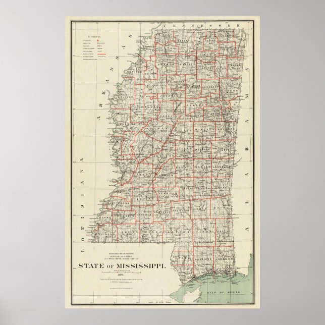 State of Mississippi Poster (Front)