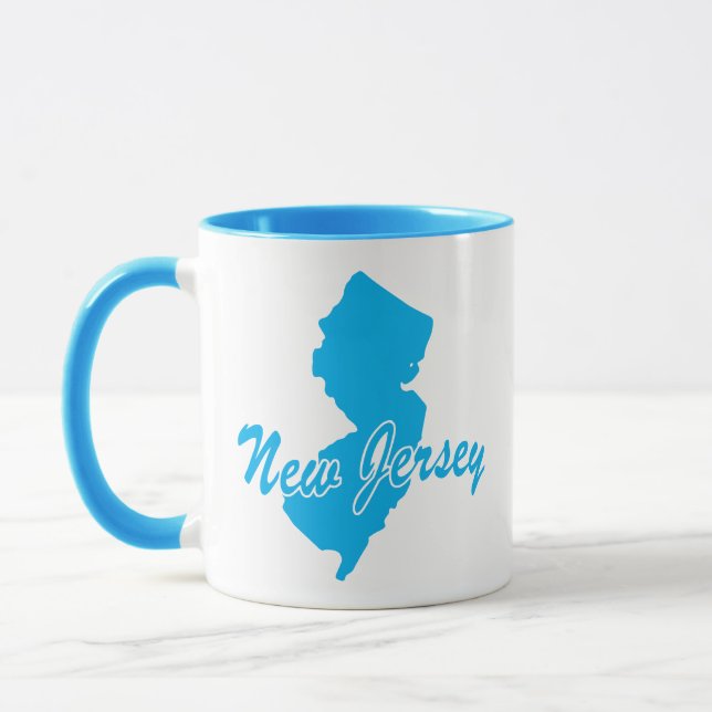 State Of New Jersey Shape Mug (Left)