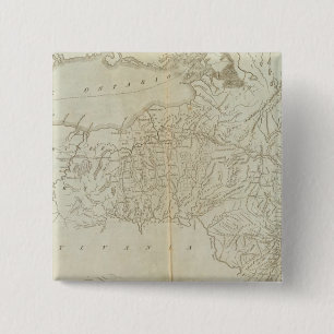 State of New York 2 Inch Square Button