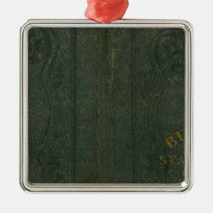 State of New York by DH Burr 2 Metal Ornament