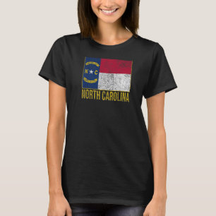 STATE OF NORTH CAROLINA FLAG T-Shirt