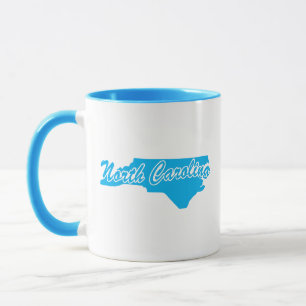 State Of North Carolina Shape Mug
