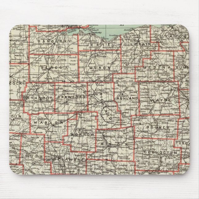 State of Ohio Mouse Pad (Front)