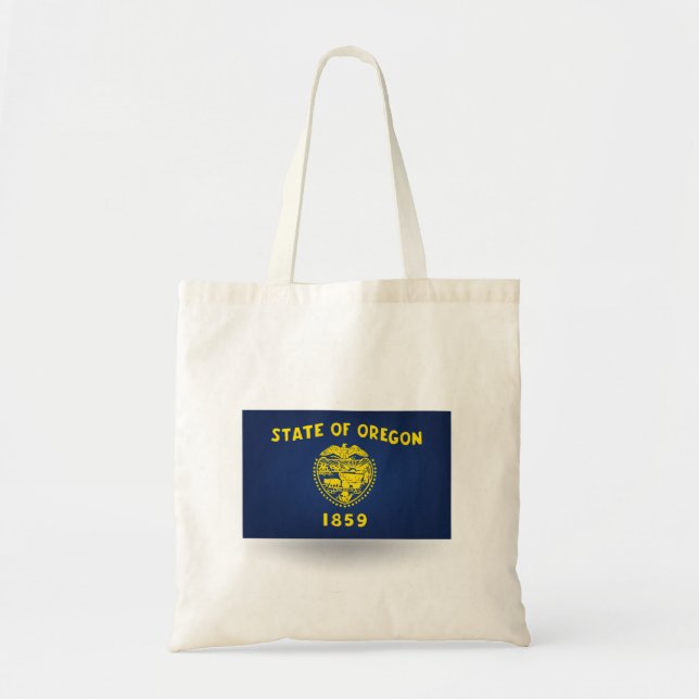 State of Oregon Flag Tote Bag (Front)