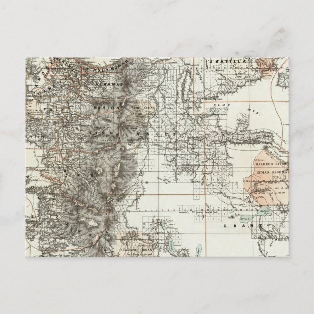 State Of Oregon Postcard (Front)