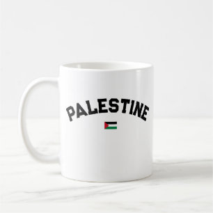 State of Palestine Varsity College University Styl Coffee Mug