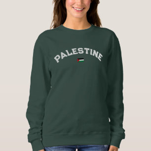 State of Palestine Varsity College University Styl Sweatshirt
