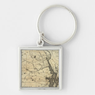 State of Rhode Island Keychain