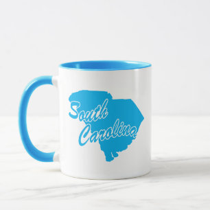 State Of South Carolina Shape Mug