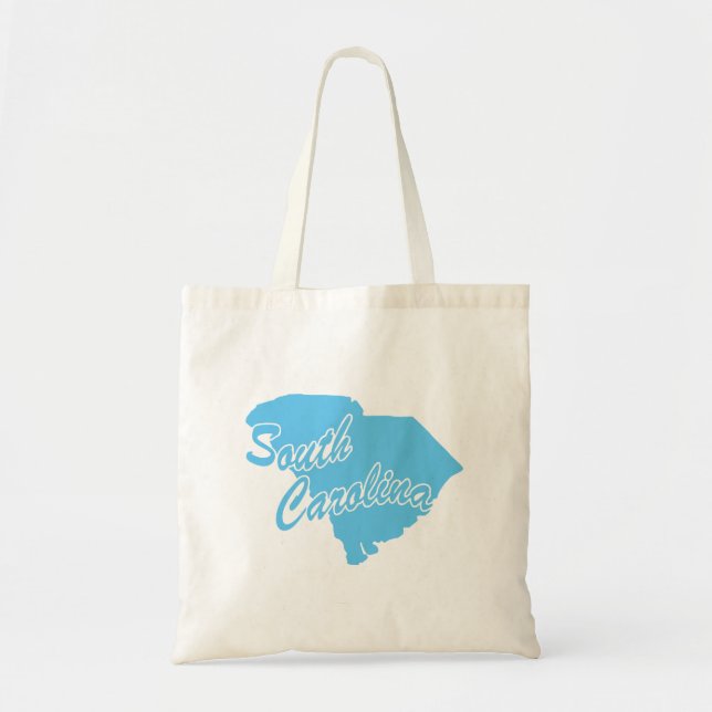 State Of South Carolina Shape Tote Bag (Front)