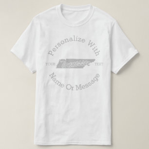 State Of Tennessee PERSONALIZED T-shirt