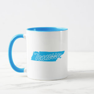 State Of Tennessee Shape Mug