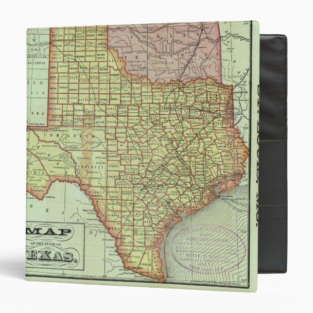 State of Texas 3 Binder (Front/Inside)