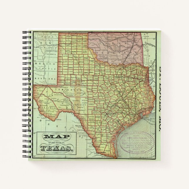 State of Texas 3 Notebook (Front)