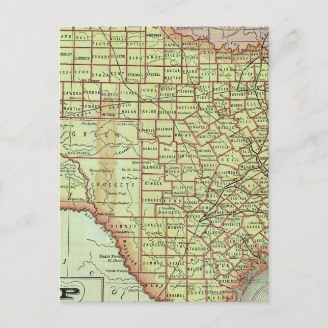 State of Texas 3 Postcard (Front)