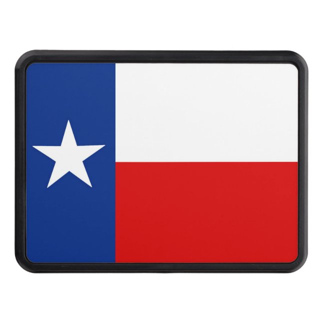State of Texas Flag for Hitch Trailer Hitch Cover (Front)