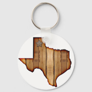 state of Texas Keychain