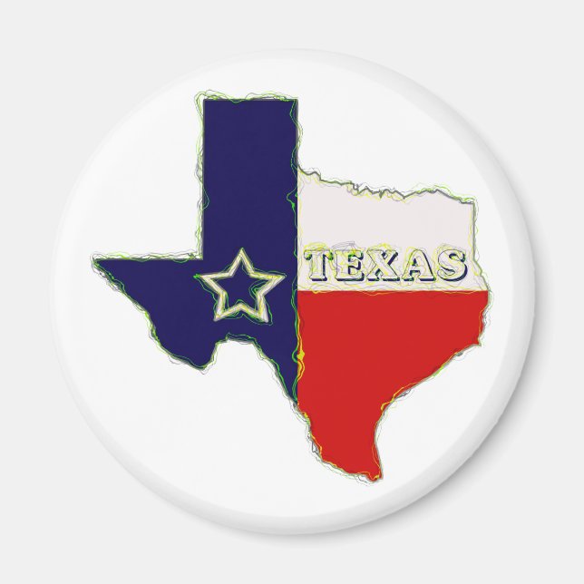 STATE OF TEXAS MAGNET (Front)